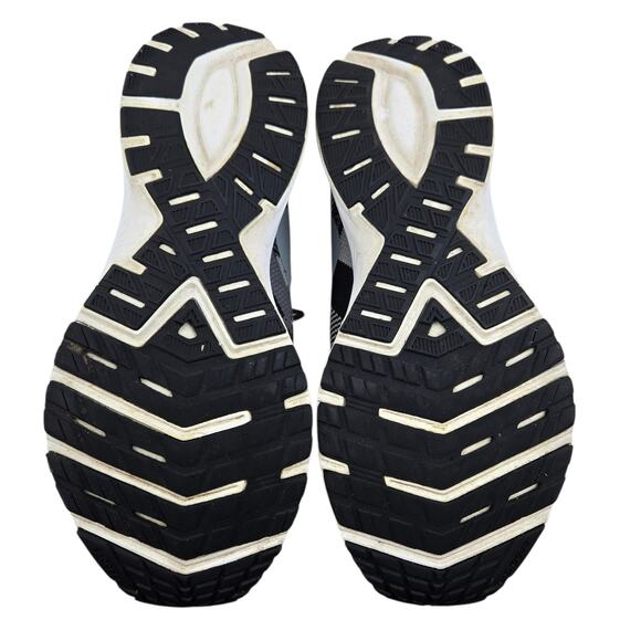 Brooks Running Shoes Womens 9.5 Launch 6 Black Gray Geometric Athleisure Comfort - Picture 10 of 13